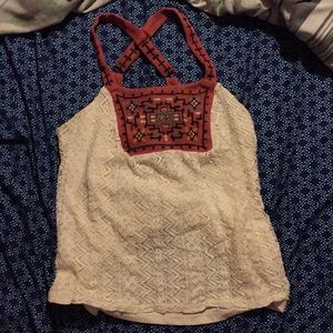 Cute lacy tank top